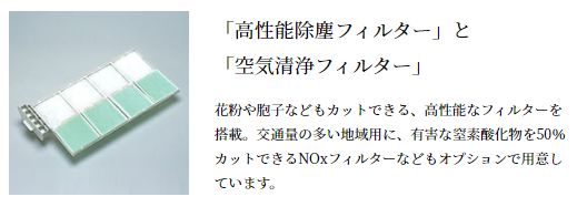 エアロテック　標準フィルター