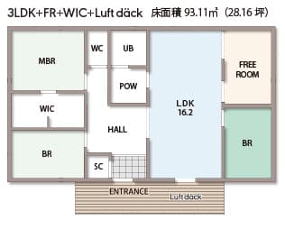 レットナードの間取り②