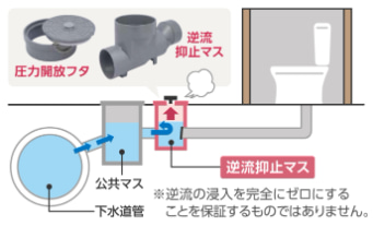 逆流抑止マス